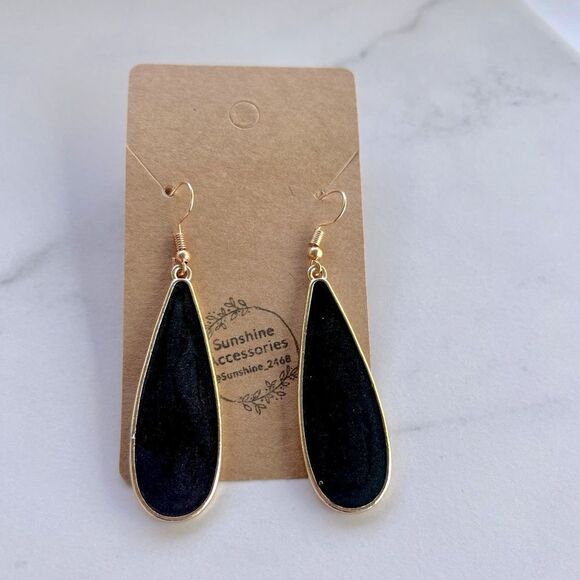 Sunshine Accessories Jewelry - 7/$35 BLACK WATER DROPS